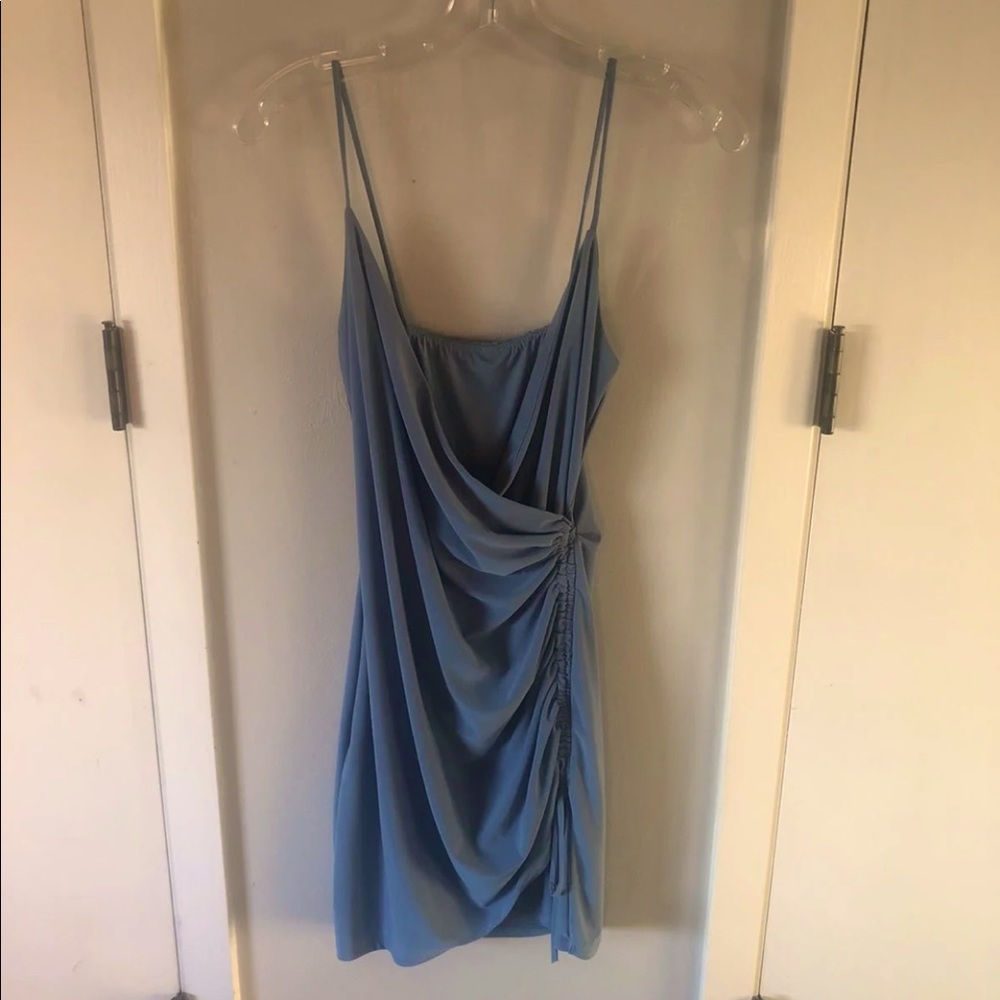 Cute blue mini dress